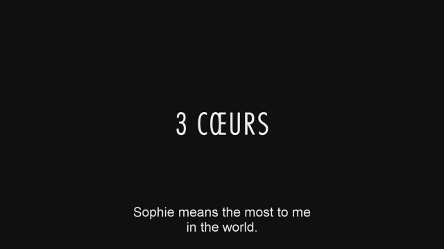 3 coeurs (2014) fragmanı