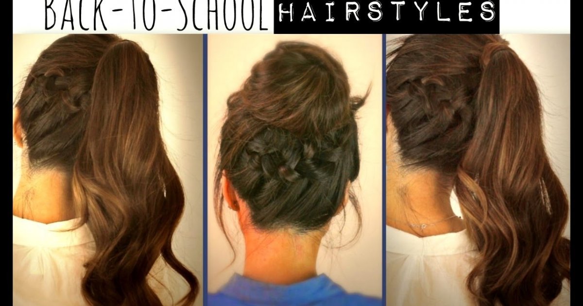 Adorable Back To School Hairstyles | cute back to school hairstyles braided ponytail messy Adorable Back To School Hairstyles | cute back to school hairstyles braided ponytail messy