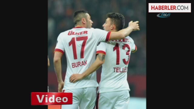 Galatasaray 3-2 Mersin İdman Yurdu Maç Özeti